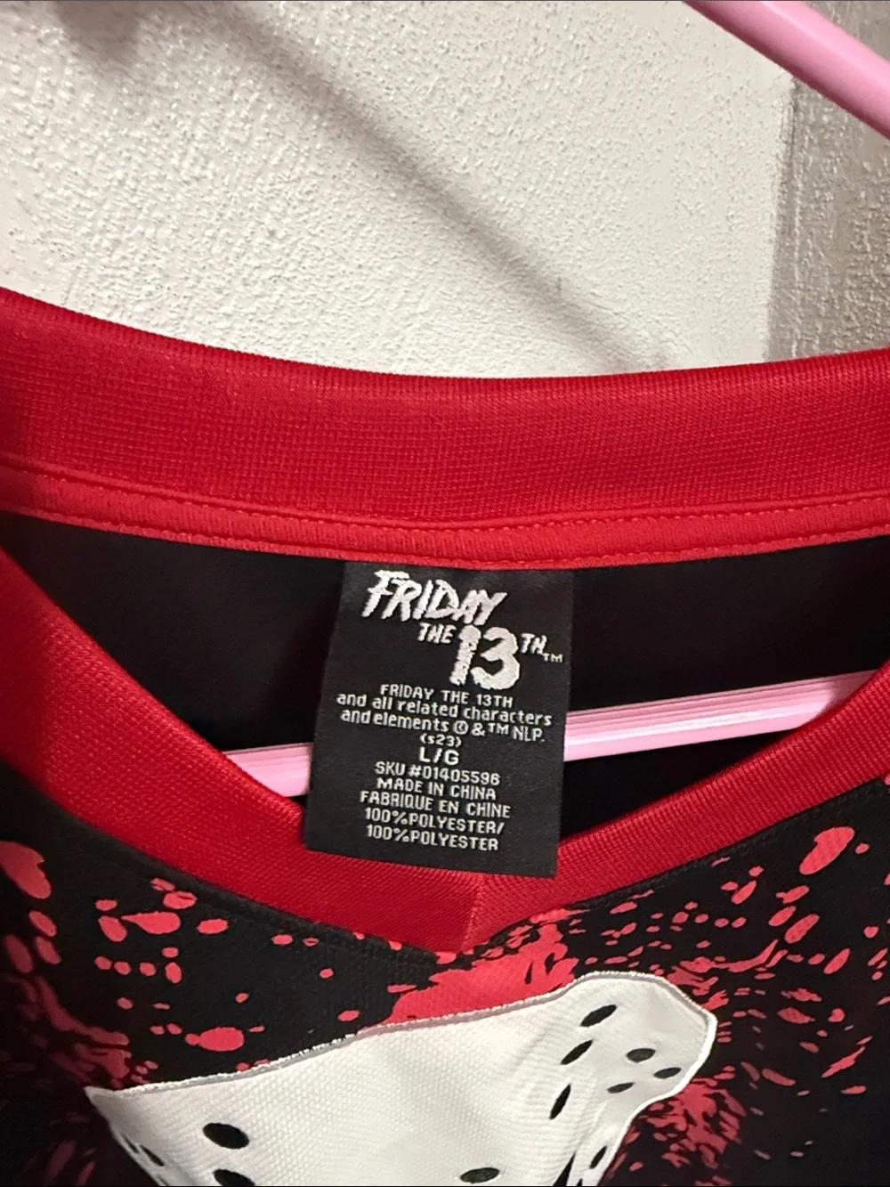 Friday the 13th mini backpack+Jason Voorhees 13 Jersey XXL🔪🩸